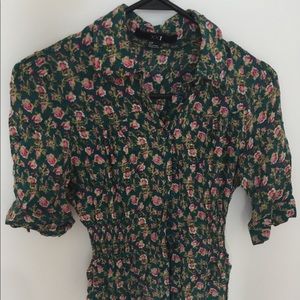 Forever 21 Floral Blouse